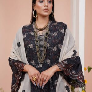 women's embroidered ethnic suit set