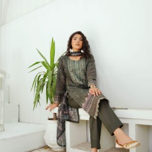 women's embroidered ethnic suit set