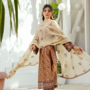 floral printed cotton suit set